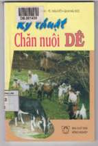 Kỹ thuật chăn nuôi dê