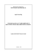 Tích hợp đại số gia tử, điều khiển mờ và mạng noron trong điều khiển robot di động