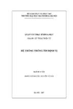 Hệ thống thông tin định vị