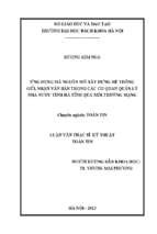 Ứng dụng mã nguồn mở xây dựng hệ thống gửi, nhận văn bản trong các cơ quan quản lý nhà nước tỉnh hà tĩnh qua môi trường mạng