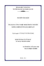 Ứng dụng công nghệ ofdm trong truyền thông trên đường dây điện lực 273800