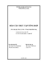 Báo cáo thực tập tổng hợp đơn vị thực tập phòng tài chính – kế hoạch huyện bình giang