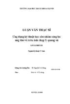 Ứng dụng kỹ thuật học sâu nhằm sàng lọc ung thư vú trên ảnh chụp x quang vú
