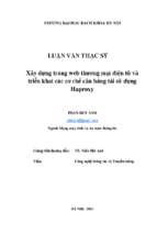 Xây dựng trang web thương mại điện tử và triển khai các cơ chế cân bằng tải sử dụng haproxy