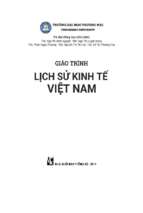 Giáo trình lịch sử kinh tế việt nam