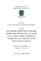 Một số nhân tố ảnh hưởng đến ý định sử dụng dịch vụ ngân hàng điện tử của khách hàng cá nhân tại ngân hàng thương mại cổ phần sài gòn thương tín chi nhánh vũng tàu.