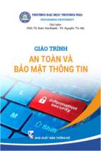 Giáo trình an toàn và bảo mật thông tin