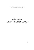 Giáo trình quản trị chiến lược