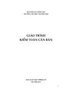 Giáo trình kiểm toán căn bản