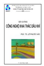 Công nghệ khai thác dầu khí