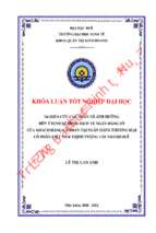 Nghiên cứu các nhân tố ảnh hưởng đến ý định sử dụng dịch vụ ngân hàng số của  khách hàng cá nhân tại ngân hàng tmcp việt nam thịnh vượng , chi nhánh huế