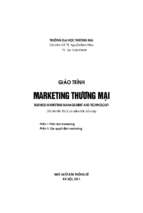 Giáo trình marketing thương mại