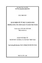 Quan niệm về vũ trụ và nhân sinh trong sáng tác dân gian của dân tộc ngái