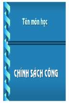 Chính sách công