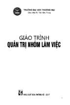 Giáo trình quản trị nhóm làm việc