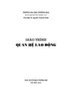 Giáo trình quan hệ lao động