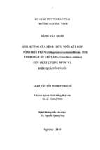 Ảnh hưởng của hình thức nuôi kết hợp tôm chân trắng (litopenaeus vannamei boone, 1931) với rong câu chỉ vàng (gracilaria asiatica) đến chất lượng nước và hiệu quả tôm nuôi   