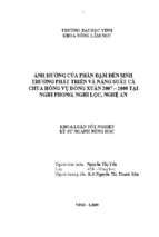 Ảnh hưởng của phân đạm đến sự sinh trưởng phát triển và năng suất của cây cà chua hồng trong vụ đong xuân năm 2007   2008 tại trại thực nghiệm nông học khoa nông   lâm   ngư đại học vinh 