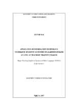 Application of information technology to enhance students’ autonomy in learning english at long an teachers’ training college   