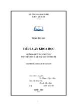 Bước đầu tìm hiểu sự phát triển kinh tế nhật bản thời minh trị (1868 1912) 