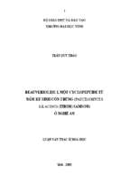 Beauveriolide i, một cyclopeptide từ nấm ký sinh côn trùng (peacilomyces lilacinus (thom) samson) ở nghệ an 