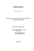 Đa tạp con lagrang và mối quan hệ với ánh xạ symplectic 