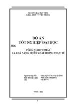 Công nghệ wimax và khả năng triển khai trong thực tế   