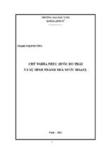 Chủ nghĩa phục quốc do thái và sự hình thành nhà nước irsael   