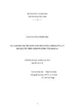 Đa dạng sinh học thú móng guốc ngón chẵn ( artiodactyla) ở khu bảo tồn thiên nhiên pù huống tỉnh nghệ an   