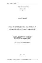 Đối sánh minh trị duy tân (1868) ở nhật bản với duy tân mậu tuất (1898) ở trung quốc 