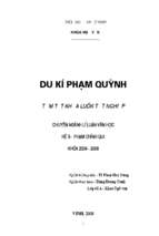 Du kí phạm quỳnh 