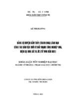 Đảng bộ huyện cẩm thủy (thanh hóa) lãnh đạo công tác dân vận thời kỳ đẩy mạnh công nghiệp hóa, hiện đại hóa đất nước (từ 1996 đến nay)   