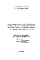 Đánh giá hiệu quả sử dụng chế phẩm sinh học biobac trong ao nuôi tôm sú ( penaeus monodon fabricius, 1798) thương phẩm tại xã vĩnh hải   vĩnh châu   sóc trăng 