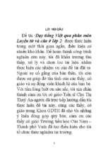 Dạy tiếng việt qua phân môn luyện từ và câu ở lớp 2 