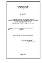 Đổi mới phương pháp dạy học môn giáo dục công dân theo hướng nâng cao tính thống nhất giữa lý luận và thực tiễn ở trường thpt cầm bá thước   thường xuân   thanh hoá 