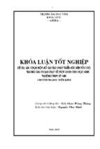 Lựa chọn một số bài tập phát triển sức bền tốc độ trong giai đoạn chạy về đích 100 m cho học sinh trường thpt kỳ anh   hà tĩnh   