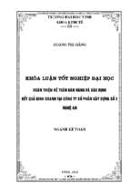 Hoàn thiện công tác kế toán bán hàng và xác định kết quả kinh doanh tại công ty cổ phần chăn nuôi c.p. việt nam   chi nhánh nghệ an   