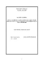 Hợp tác của hiệp hội các quốc gia đông nam á (asean) với liên minh châu âu (eu) và các nước đông bắc á trong diễn đàn hợp tác á   âu (asean) từ 1996 đến năm 2006 