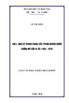 Lực lượng vũ trang thanh hoá trong kháng chiến chống mỹ cứu nước ( 1954   1975) 