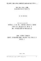 Hình thành và phát triển năng lực trí tuệ chung cho học sinh thpt thông qua giảng dạy ngôn ngữ lập trình pascal 