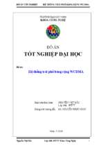 Hệ thống trải phổ rộng wcdma 