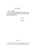 Hiệu quả của công thức lạc trồng xen ngô trên nền đất cát pha tại xã nghi phong   nghi lộc   nghệ an trong vụ xuân 2008 