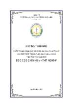 Thực trạng chăm sóc người bệnh sau phẫu thuật ung thư trực tràng tại bệnh viện đa khoa tỉnh phú thọ năm 2021