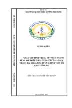 Nhận xét tình trạng vết mổ ở ngƣời bệnh sau phẫu thuật ung thƣ đại   trực tràng tại khoa ung bƣớu 1 bệnh viện bãi cháy năm 2021