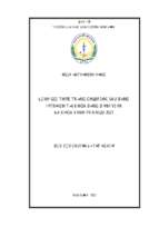 Đánh giá thực trạng chăm sóc sau bỏng ở trẻ em tại khoa bỏng bệnh viện đa khoa xanh pôn năm 2021