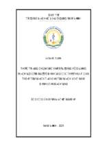 Thực trạng chăm sóc vị trí đường vào động mạch đùi của người bệnh sau các thủ thuật can thiệp tim mạch tại viện tim mạch việt nam bệnh viện bạch mai