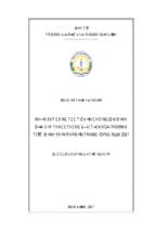 Nhận xét công tác tư vấn cho người bệnh dọa sảy thai 3 tháng đầu tại khoa phụ nội tiết, bệnh viện phụ sản trung ương năm 2021