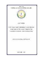 Thực trạng tuân thủ sử dụng thuốc của bệnh nhân tăng huyết áp điều trị ngoại trú tại khoa khám bệnh   bệnh viện bạch mai