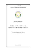 Thực trạng kiến thức phòng và xử trí phản vệ của điều dưỡng bệnh viện e