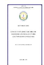 Đánh giá chất lượng cuộc sống của người bệnh lupus ban đỏ hệ thống điều trị tại bệnh viện bạch mai